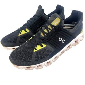 On Cloud  Cloudswift Shoes Mens Size 13 Black Yellow‎ Road Running Sneakers
